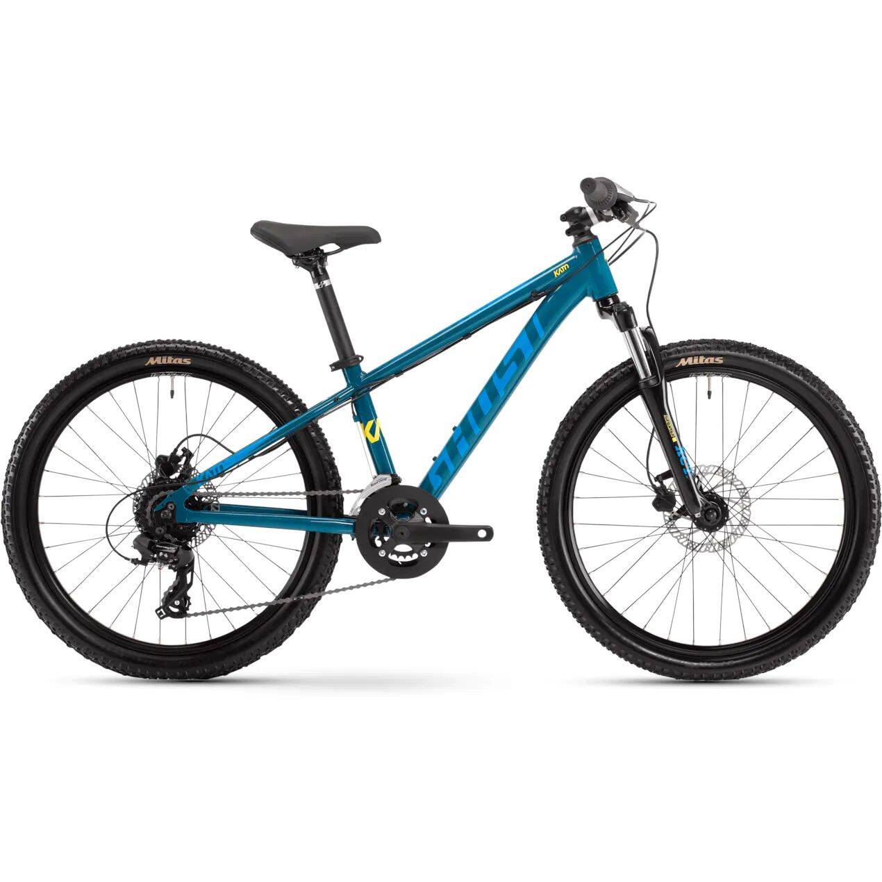 Ghost 2021 Kato 24'' Essential Kids Mountain Bike - Petrol Blue