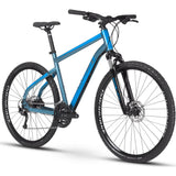 Ghost Square Cross Base AL U Urban Hybrid Bike - Petrol/Ocean