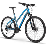 Ghost Square Cross Base AL W Urban Hybrid Bike - Petrol/Ocean