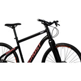 Ghost Square Cross Essential AL W Urban Hybrid Bike - Darksilver/Black