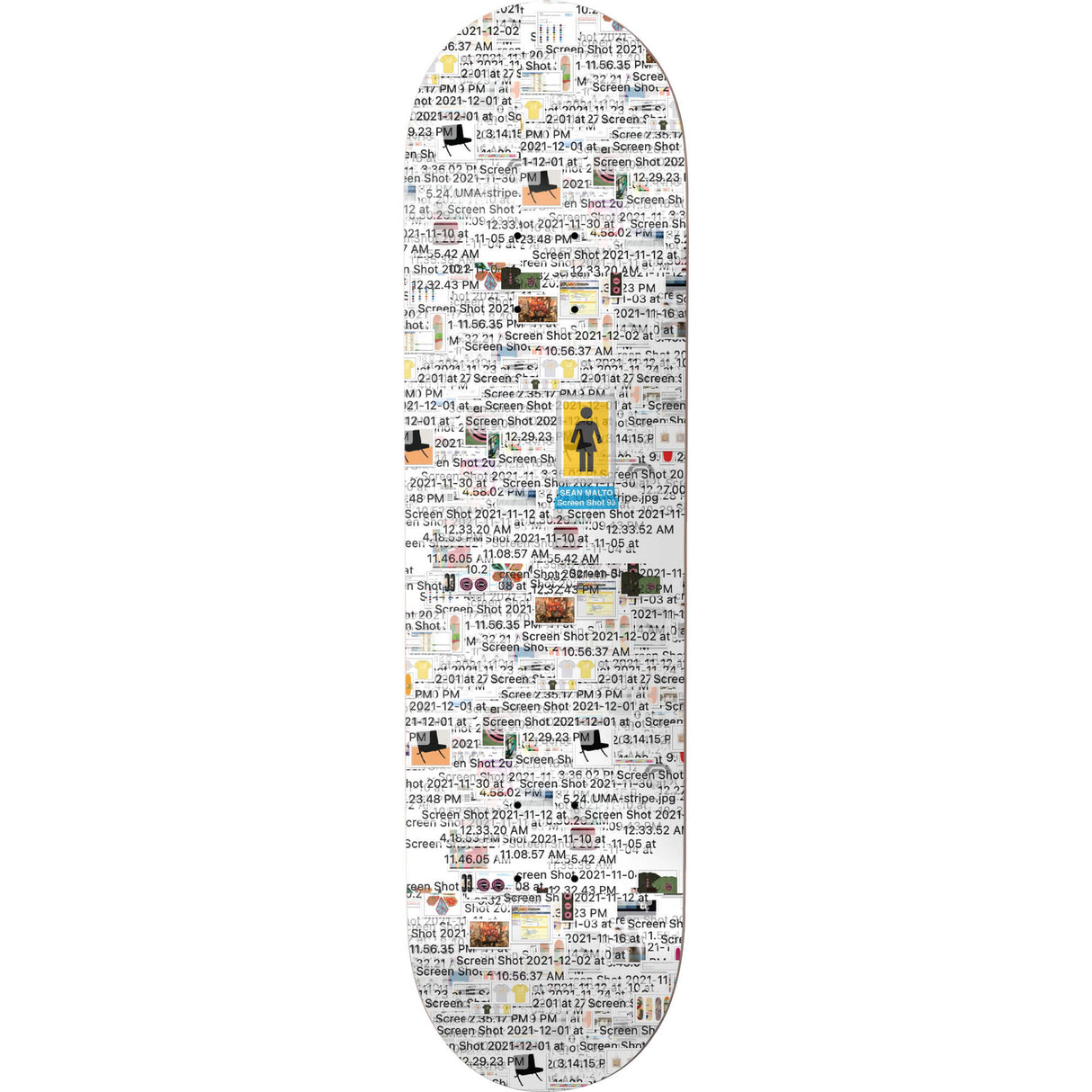 Girl Desktop Chaos Skateboard Deck - Geering 8.25"