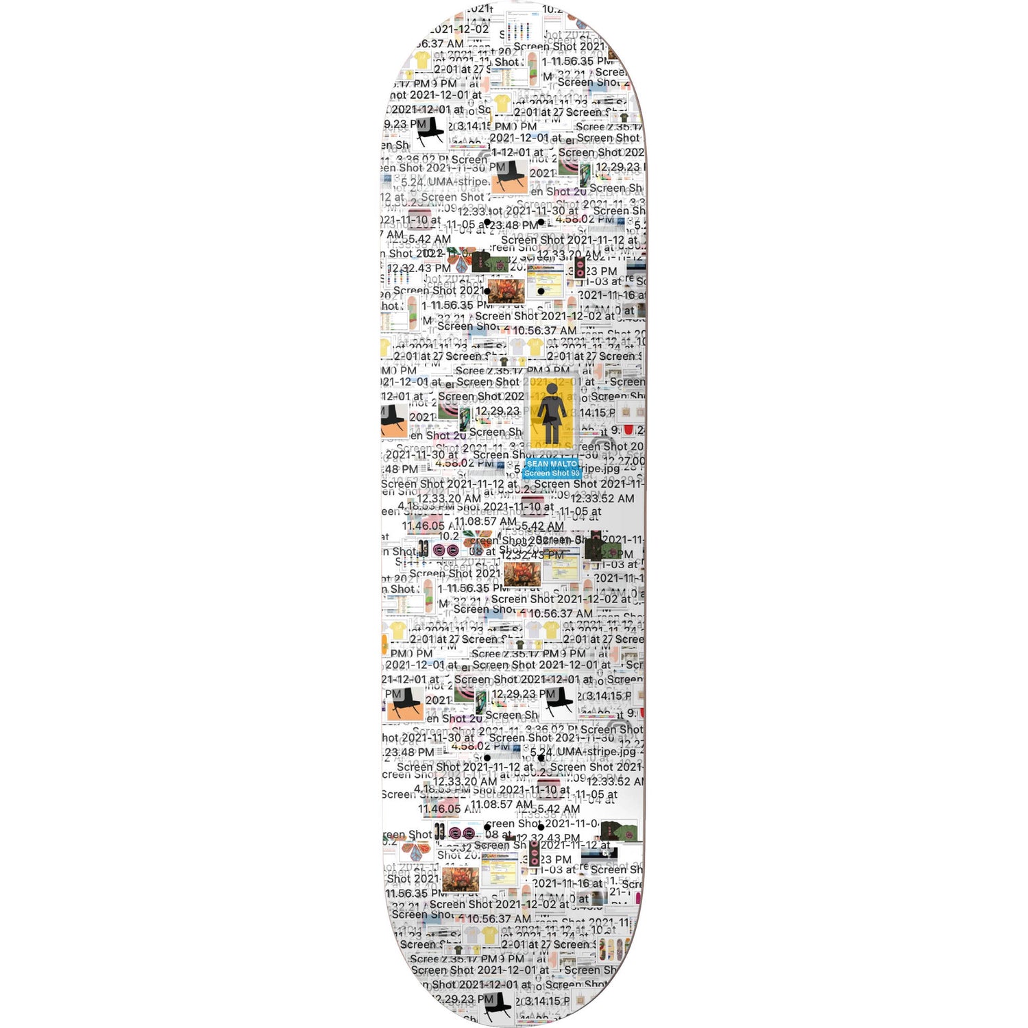 Girl Desktop Chaos Skateboard Deck - Geering 8.25"