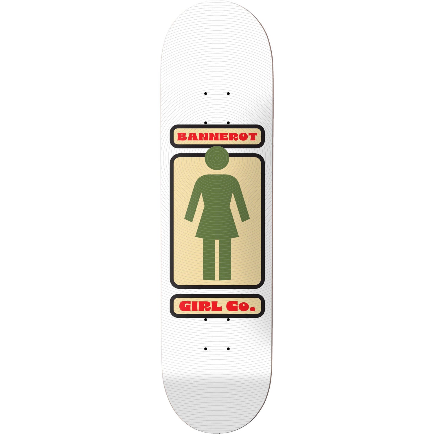 Girl Hypno Girl Skateboard Deck - Bannerot 8.125"