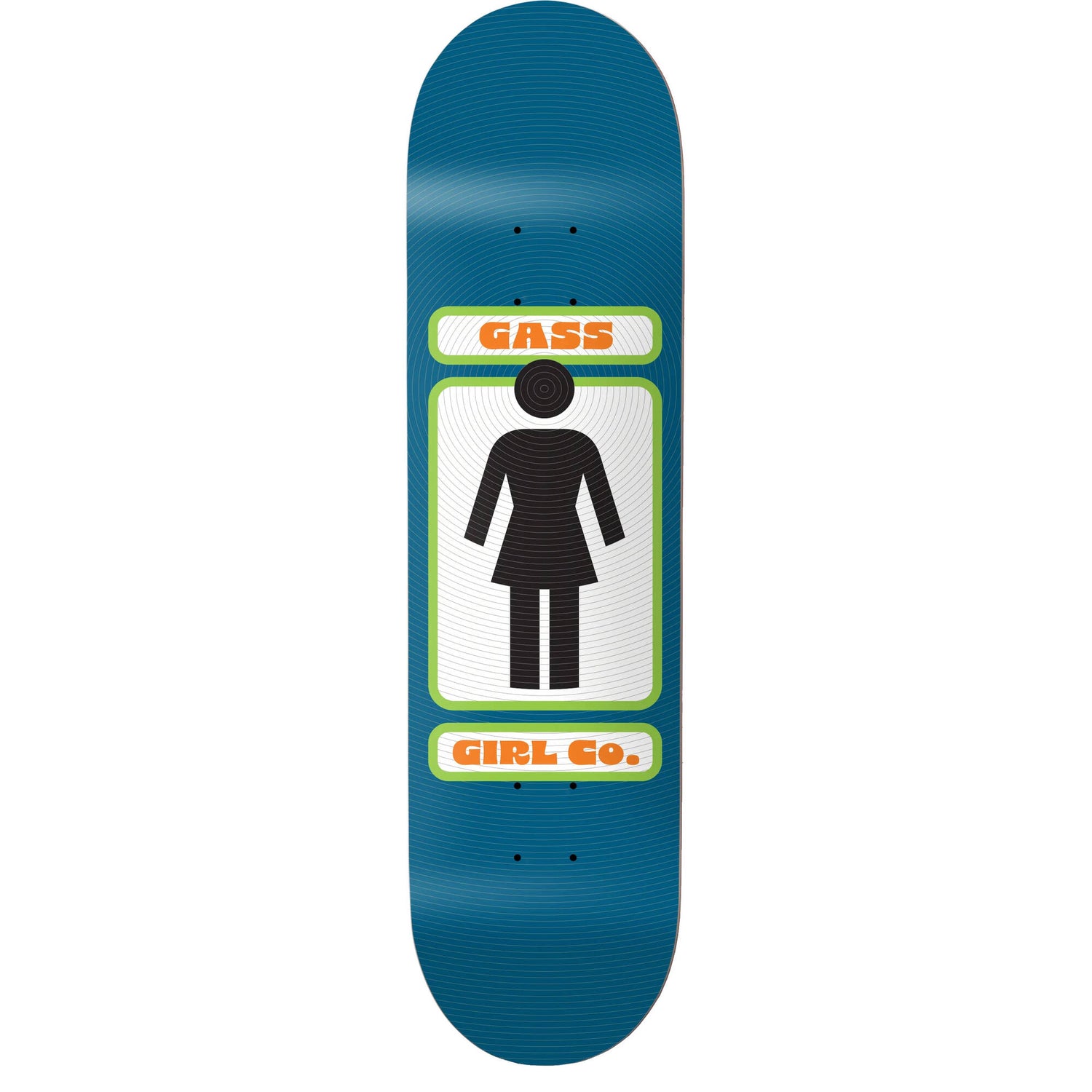 Girl Hypno Girl Skateboard Deck - Gass 8.5"