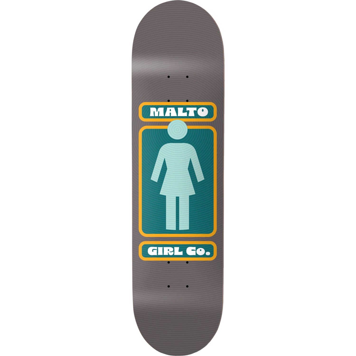 Girl Hypno Girl Skateboard Deck - Malto 8.25"