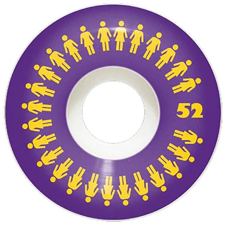 Girl Repeater Conical Skateboard Wheels - 52mm