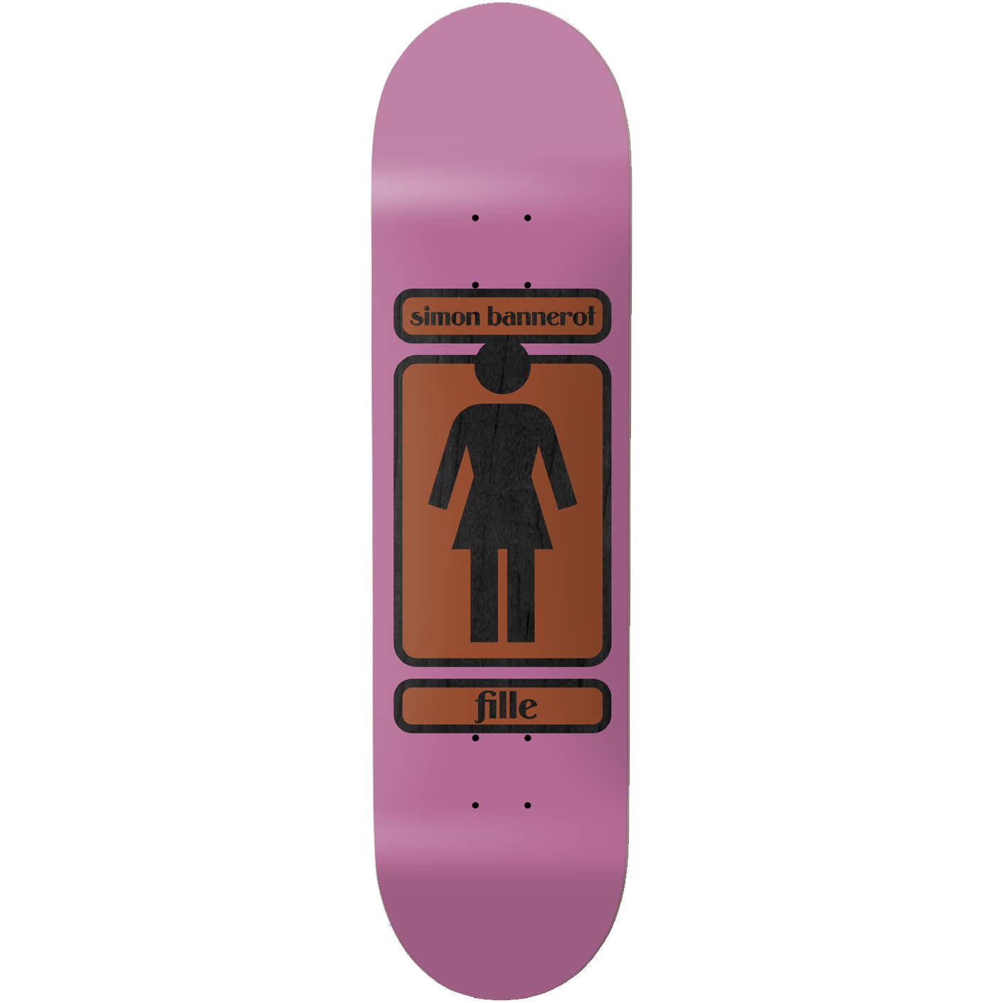 Girl 93 Til Series Skateboard Deck - Bannerot 8.25"