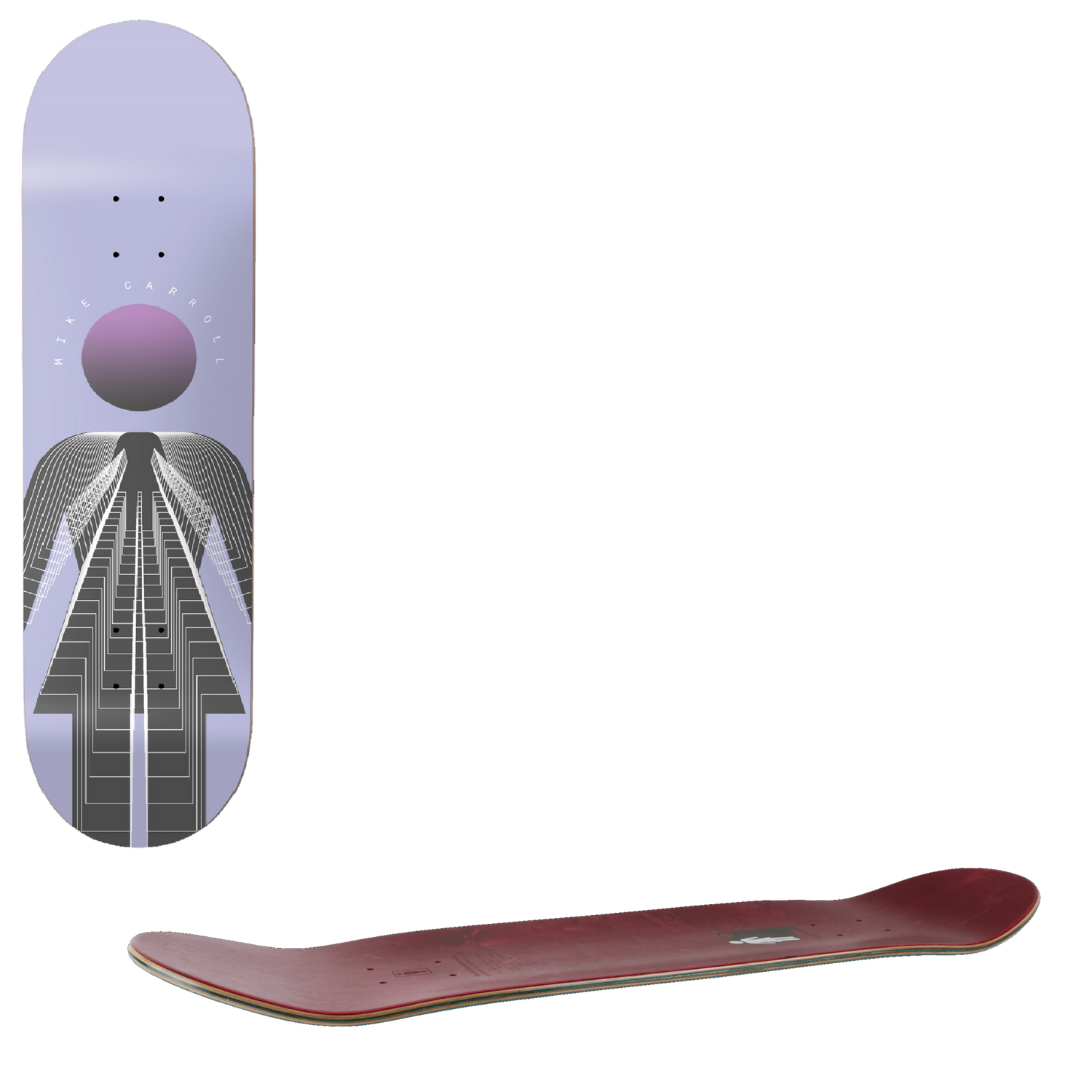Girl Introvert OG Skateboard Deck - Carroll 8.25"