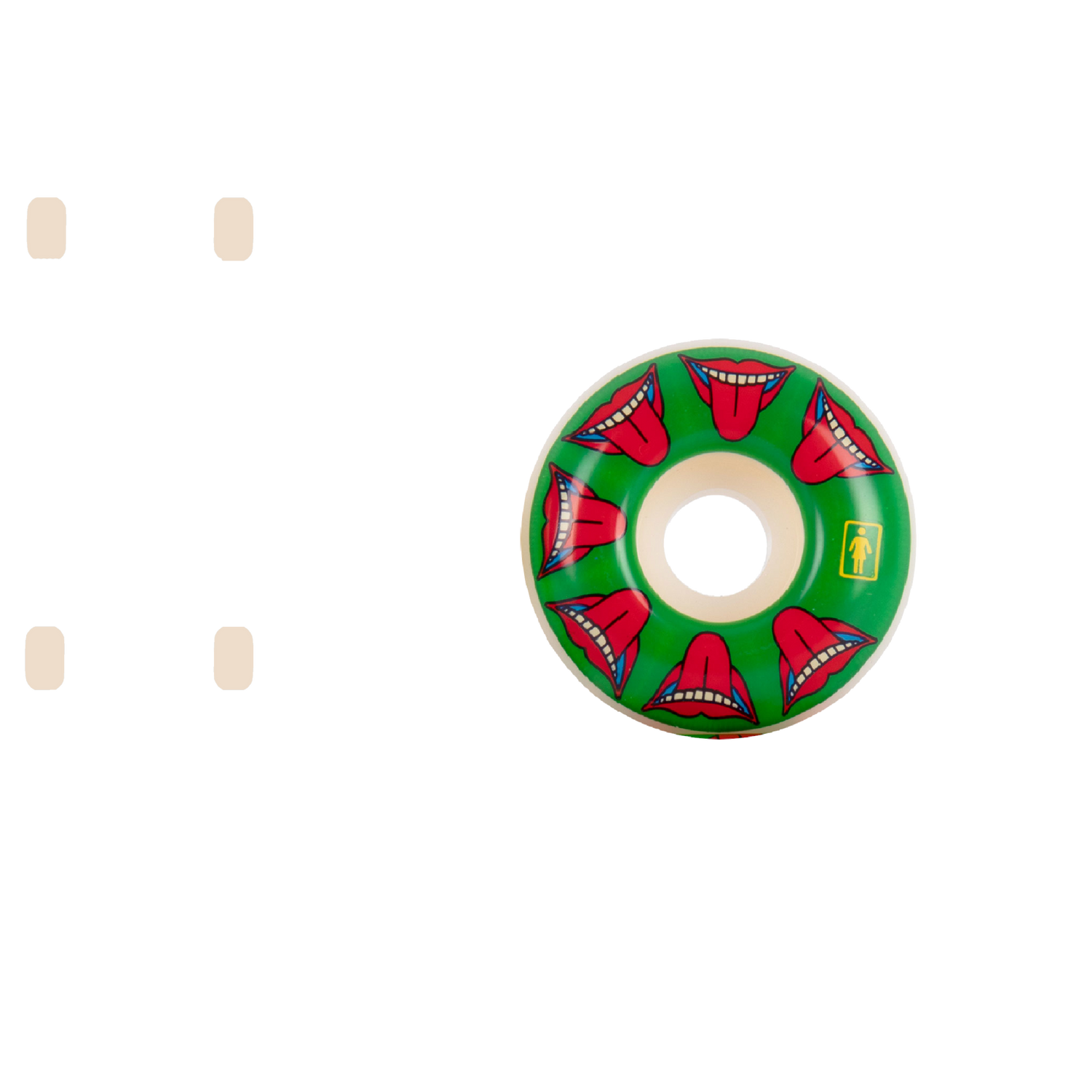 Girl Rising Staple Skateboard Wheels - 52mm