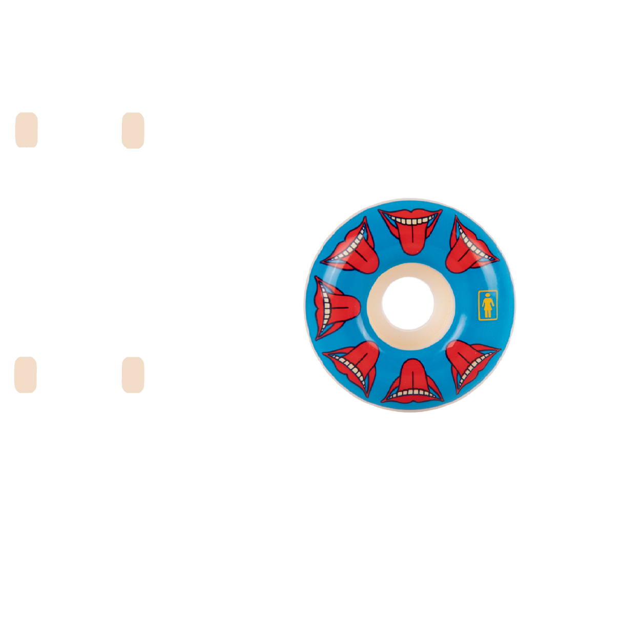Girl Rising Staple Skateboard Wheels - 56mm