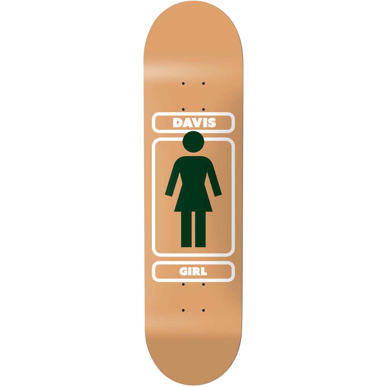 Girl 93 Til Khaki Skateboard Deck - Davis 8.25"