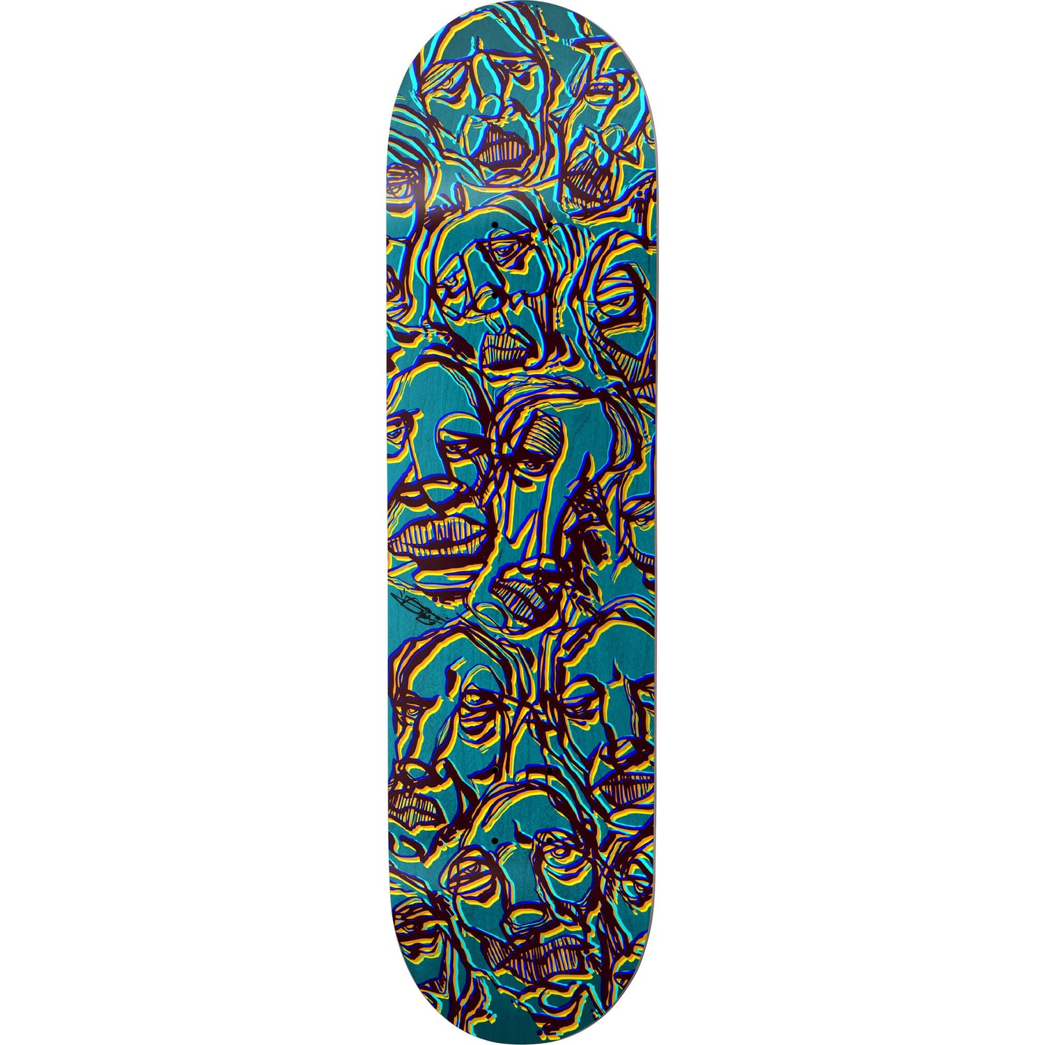 Girl Saiz Faces Skateboard Deck - Bannerot 8.5"