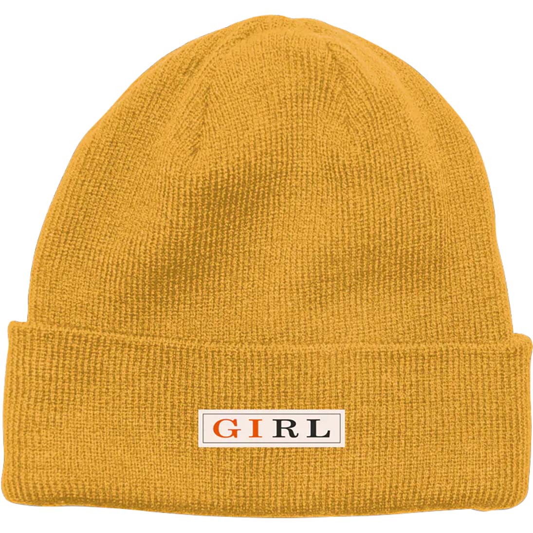 Girl Letterpress Beanie - Gold