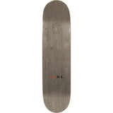 Girl Letterpress Skateboard Deck - Gass 8"