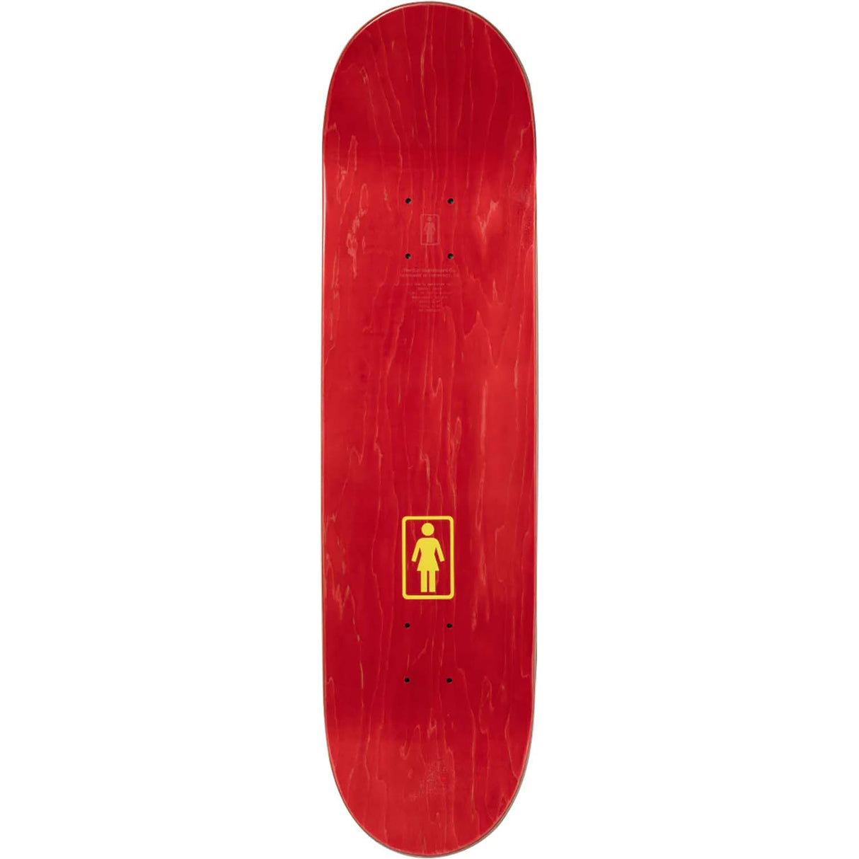 Girl Mancharitaville Skateboard Deck - Pacheco 8.375"