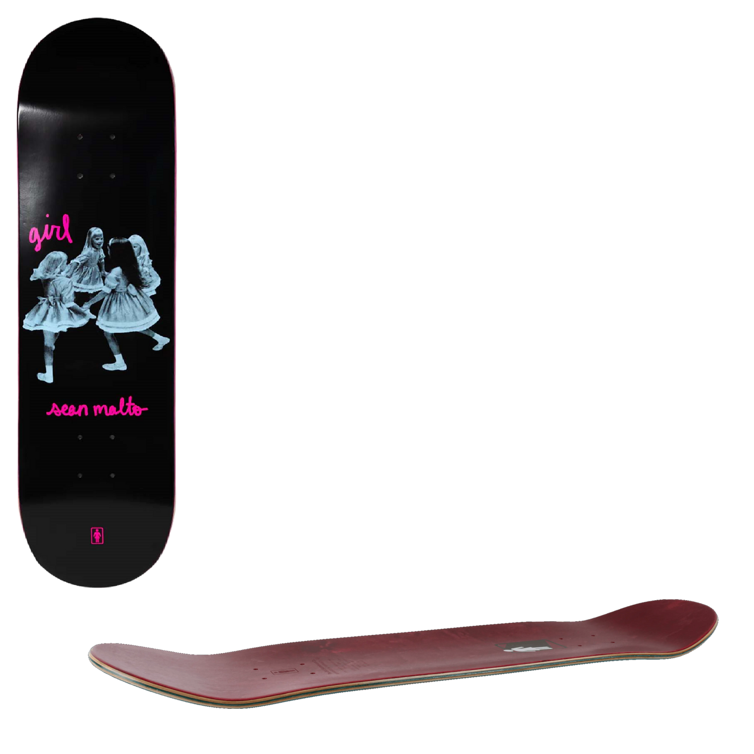 Girl Schoolyard Skateboard Deck - Malto 8"