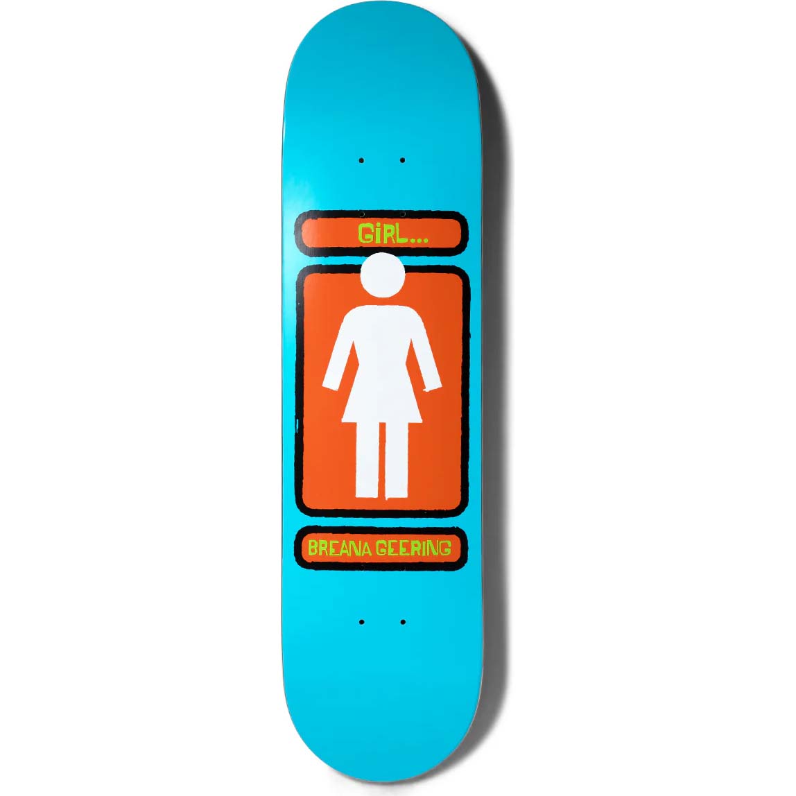 Girl Hand Shakers Skateboard Deck - Geering 8"