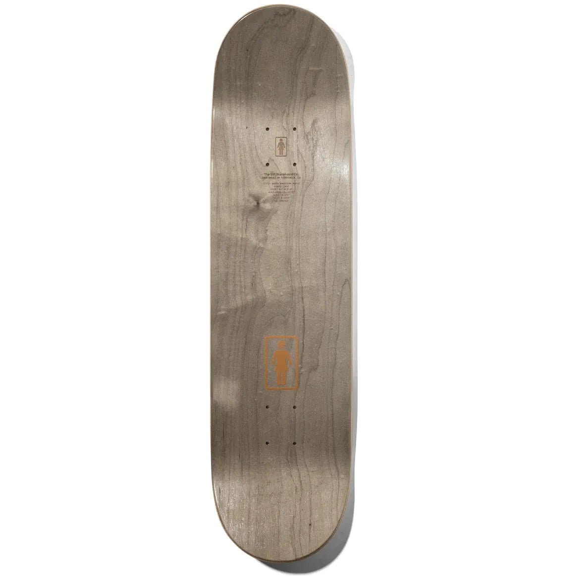 Girl GG Skateboard Deck - Gass 8.5''