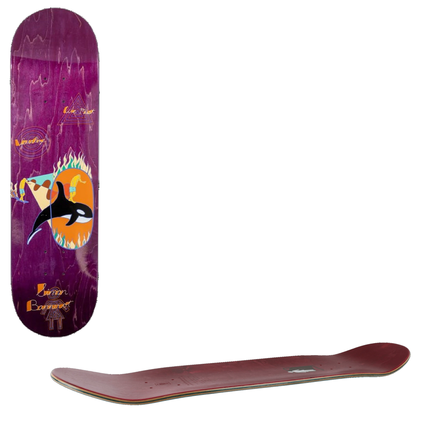 Girl Visualize Skateboard Deck - Bannerot 8''