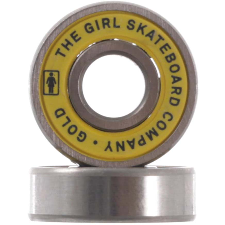 Girl ABEC 7 Board Bearings - Gold