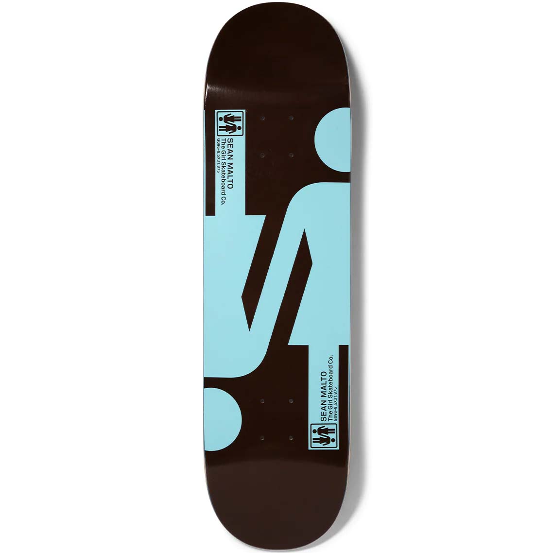 Girl Double OG Twin Tip Skateboard Deck - Malto 8.5"