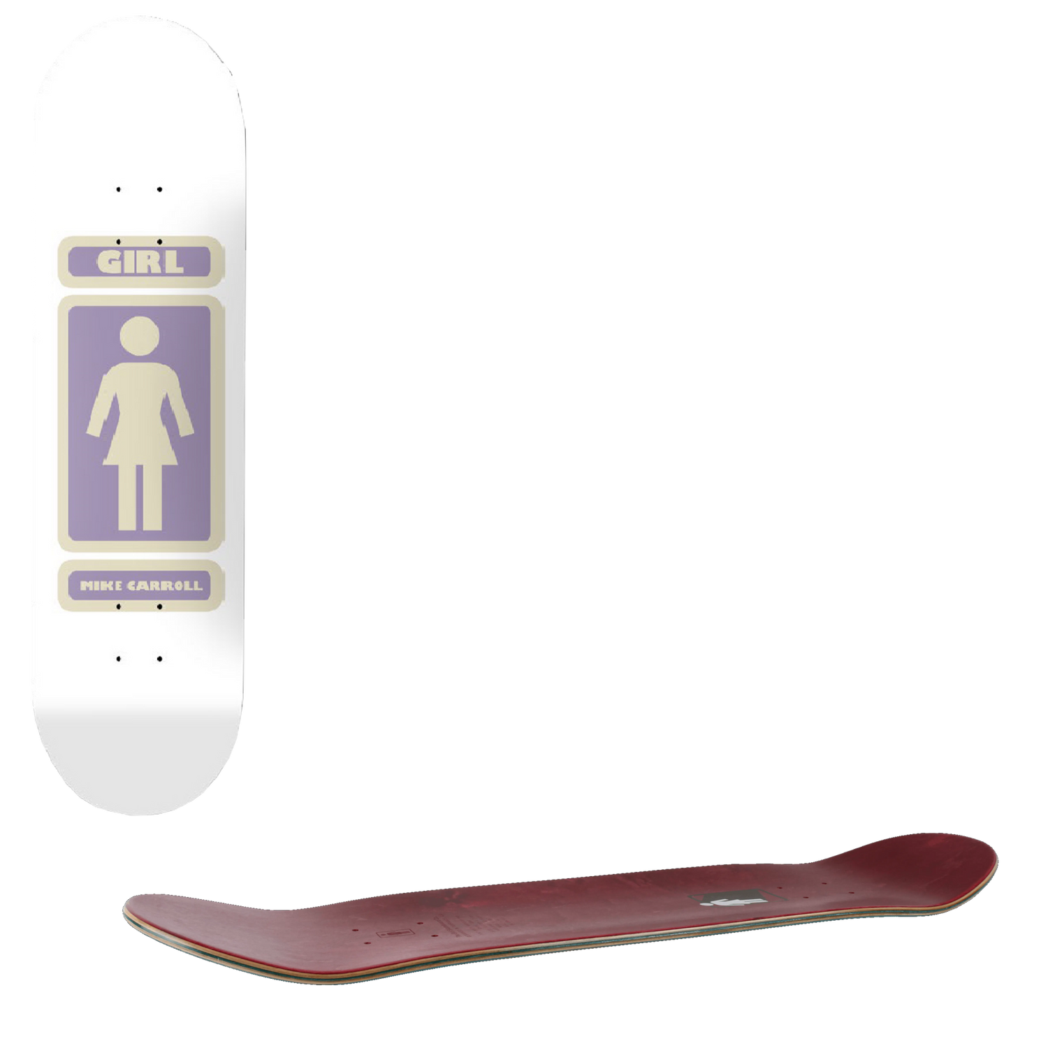 Girl 93 Til Skateboard Deck - Carroll 8.125"