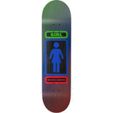 Girl 93 Til Series Stripes Skateboard Deck - Geering 7.75"