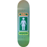 Girl 93 Til Series Stripes Skateboard Deck - Pacheco 8.375"