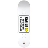 Chocolate Anderson Smile One Off Skateboard Deck - 8.25"