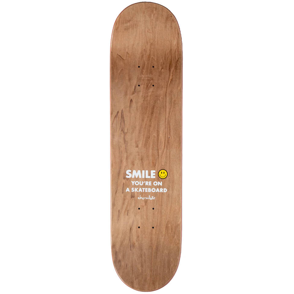 Chocolate Anderson Smile One Off Skateboard Deck - 8.25"