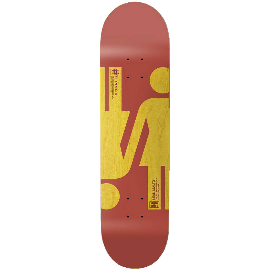 Girl Double OG Twin Tip Skateboard Deck - Malto 8.25"