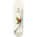Girl Gass Break The Chain One Off Skateboard Deck 8" - White/Red