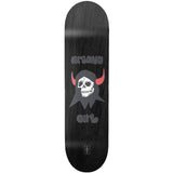 Girl Geering Good Time Goth One Off Skateboard Deck - 8"