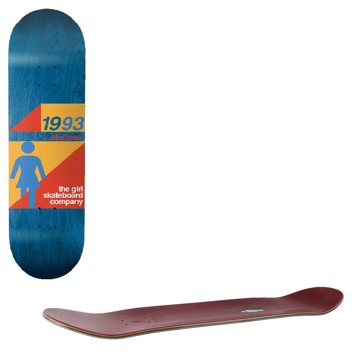 Girl International OG Series Skateboard Deck - McCrank 8.25"