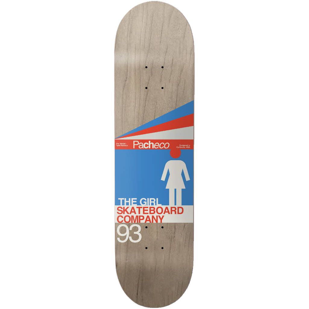 Girl International OG Series Skateboard Deck - Pacheco 8.375"