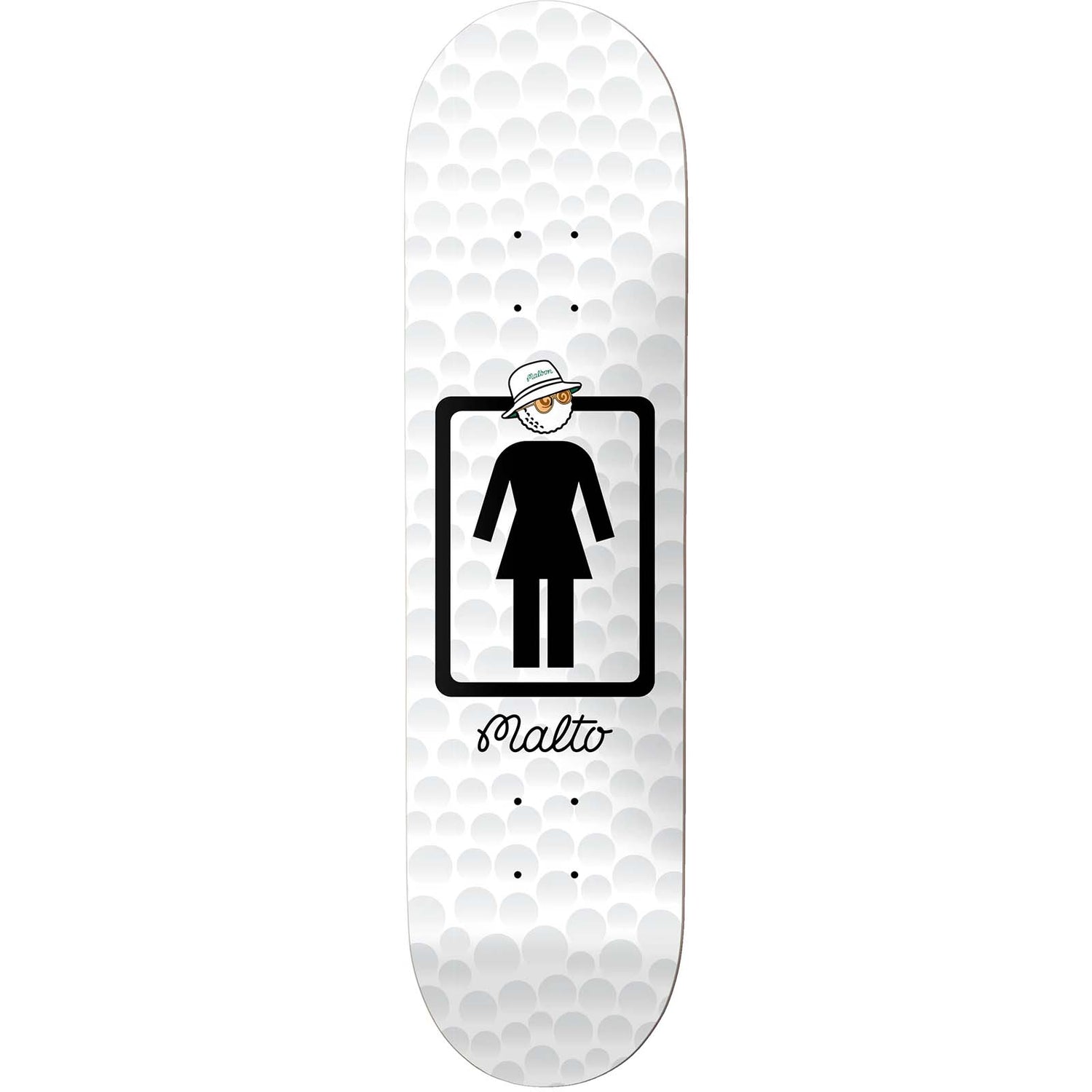 Girl Malbon Skateboard Deck - Malto 8"