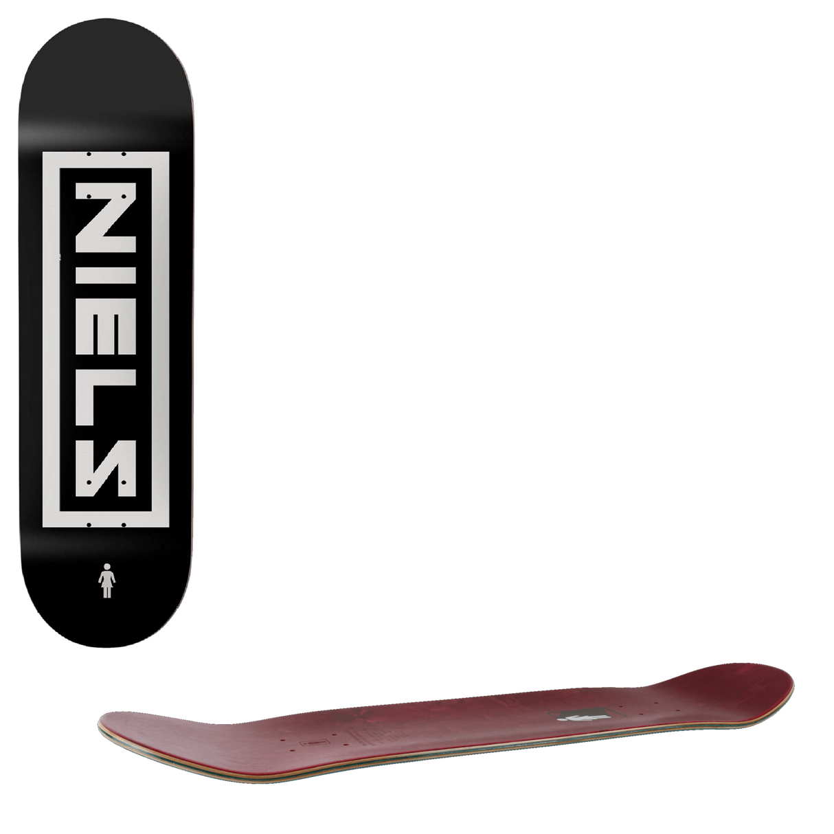 Girl Nine Inch Niels Skateboard Deck - Bennett 8.25"