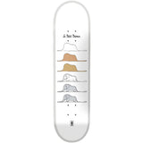Girl Bennett Le Petit Prince Skateboard Deck - Elephants 8"