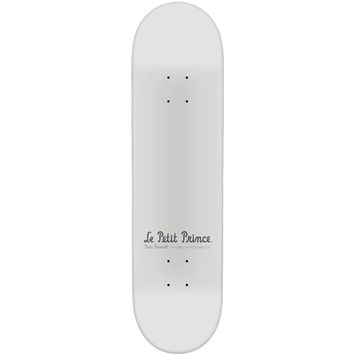 Girl Bennett Le Petit Prince Skateboard Deck - Elephants 8"