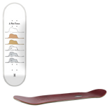 Girl Bennett Le Petit Prince Skateboard Deck - Elephants 8"