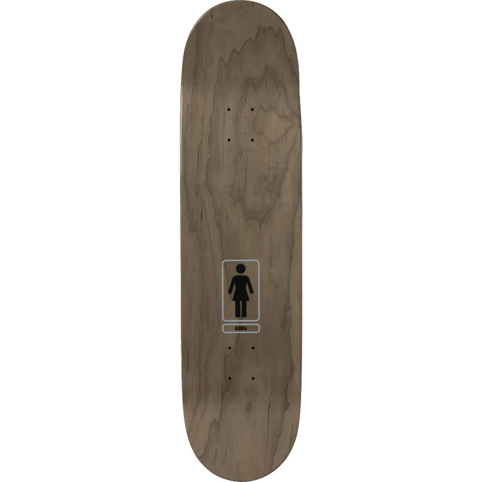 Girl 93 Metalls Skateboard Deck - Gass 8.5"