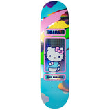 Girl Hello Kitty Rainbow Skateboard Deck - Carroll 8.5"