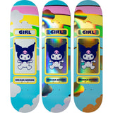 Girl Hello Kitty Rainbow Skateboard Deck - Geering 8"