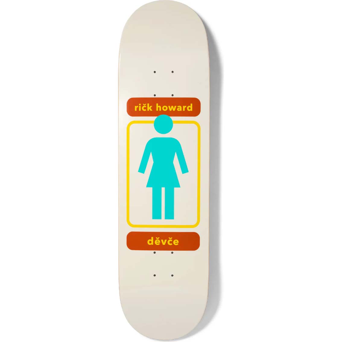 Girl 93 TIL Skateboard Deck - Howard 8.5"