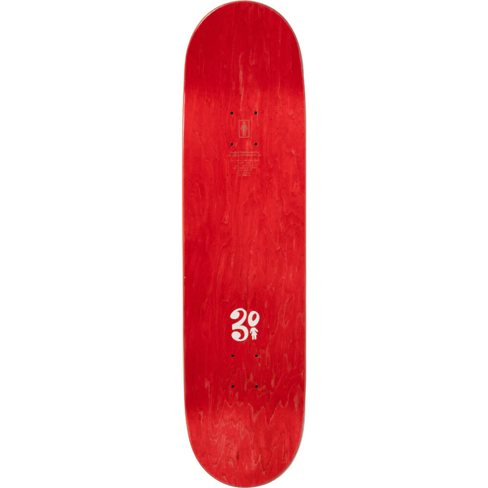 Girl Mystery Noir Skateboard Deck - Gass 8.125"