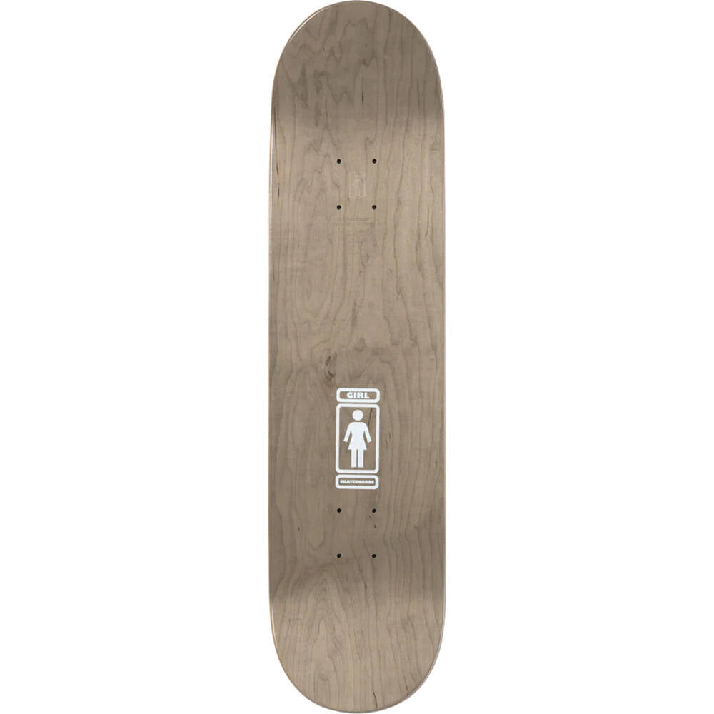 Girl Smoke Contemplation Skateboard Deck - Bannerot 8.25"