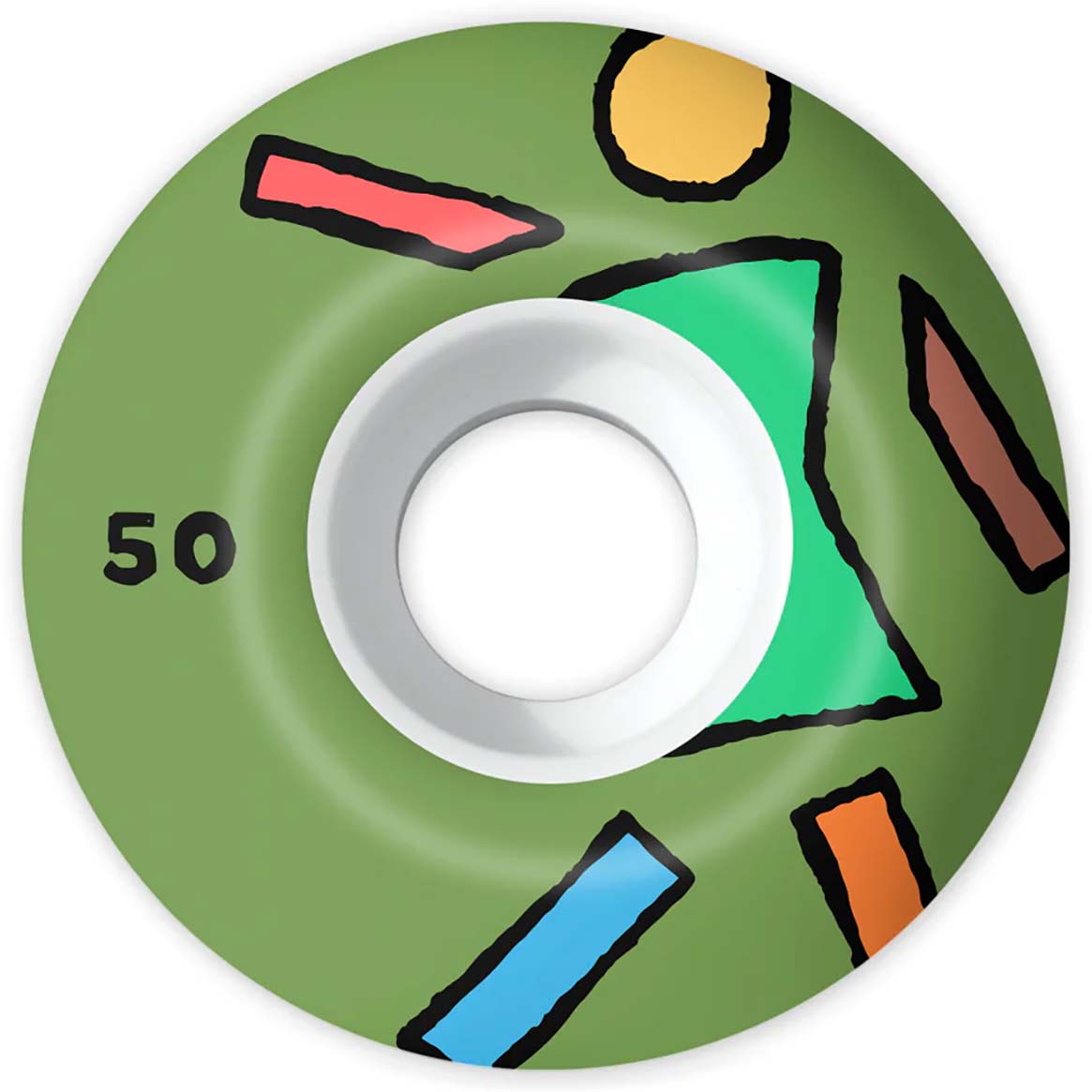 Girl Tanagram Skateboard Wheels 50mm