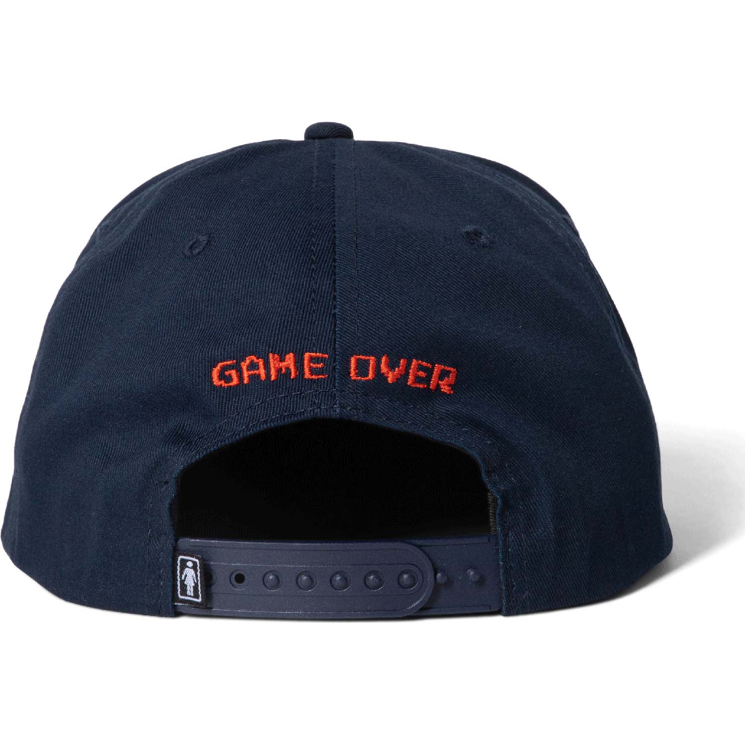 Girl x Pac-Man Lock 5 Panel Cap - Navy