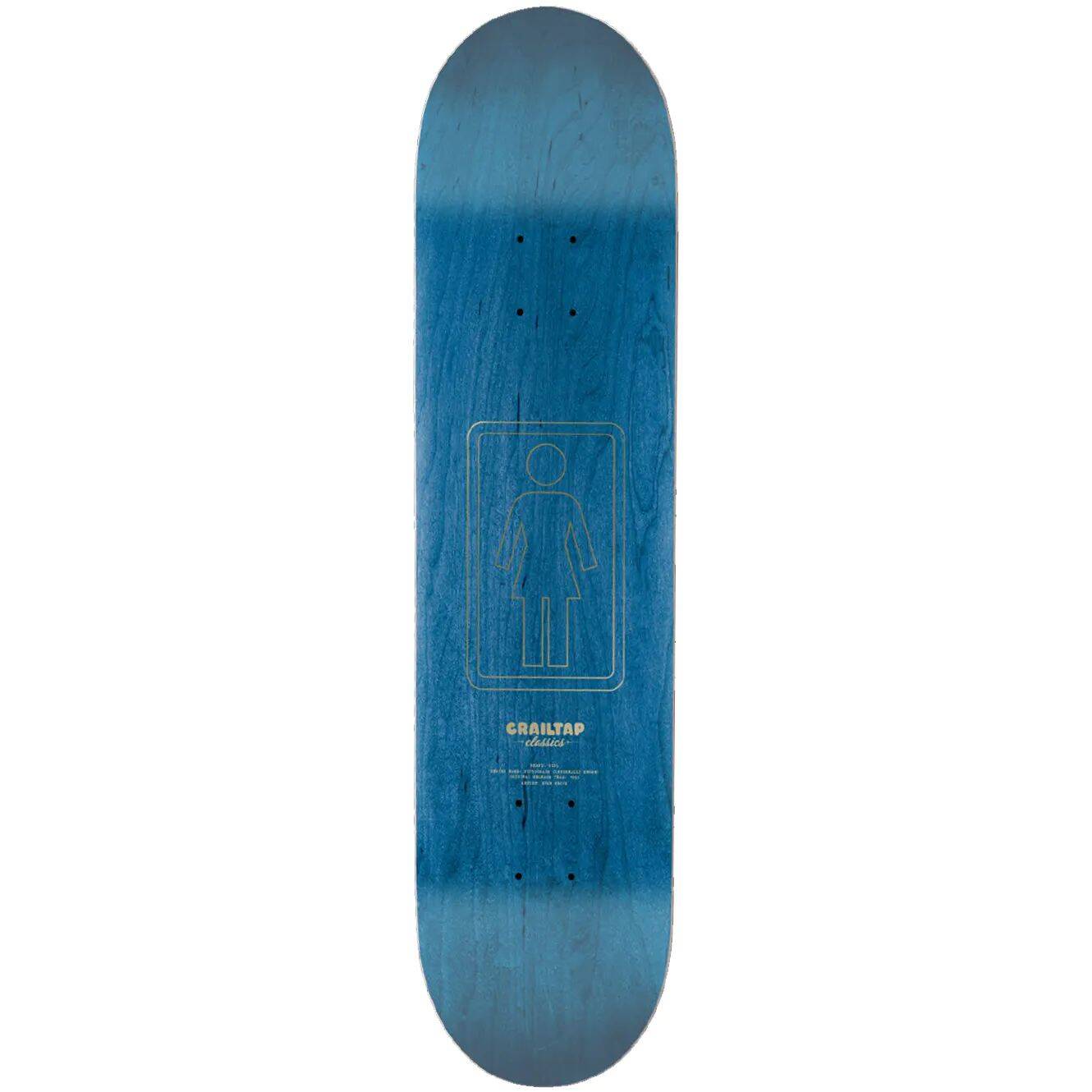 Girl Pictograph Skateboard Deck - Brophy 8''