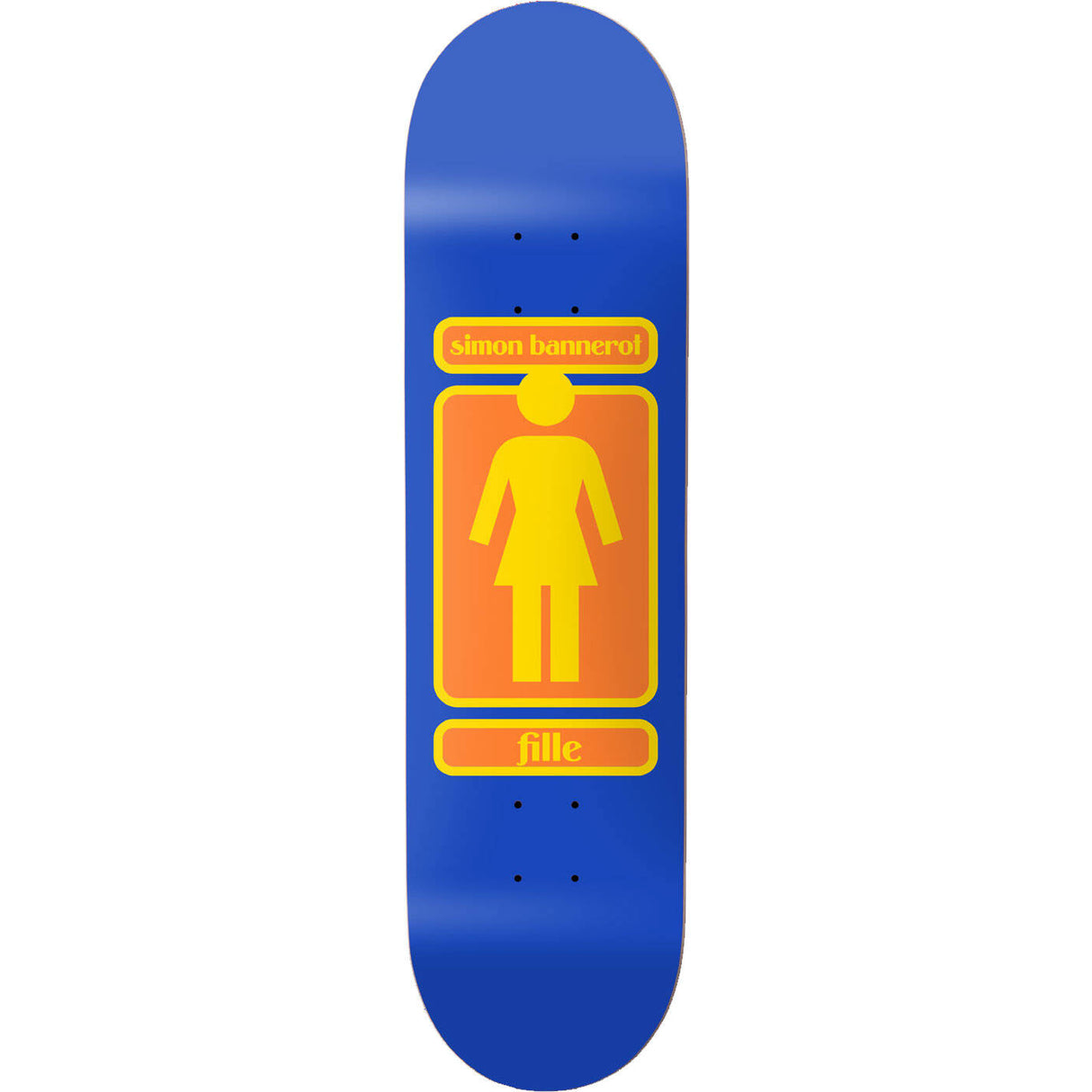 Girl 93 Til Skateboard Deck - Bannerot 8.25"